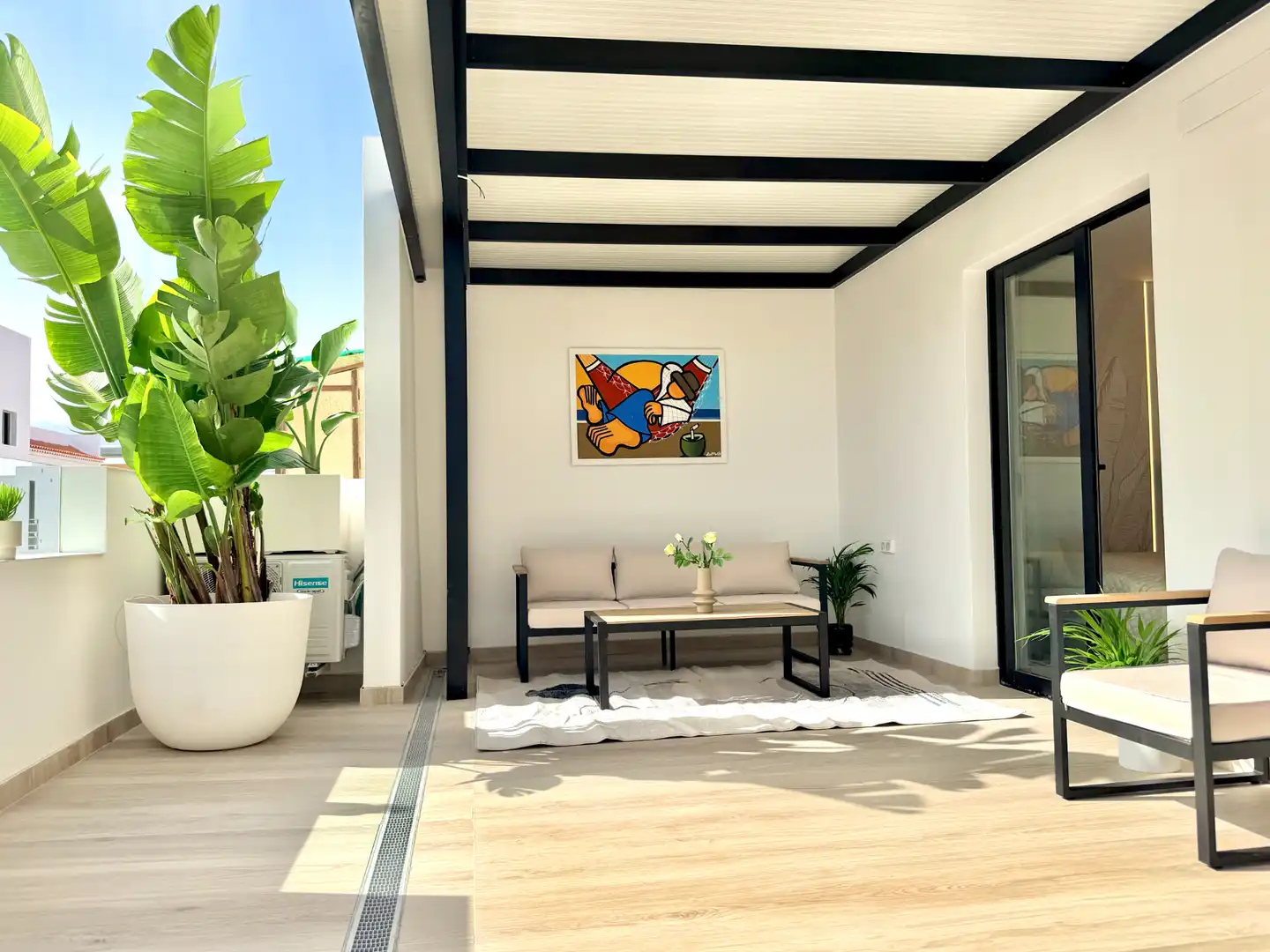 Terrassa de Apartament en venda en Los Abrigos
