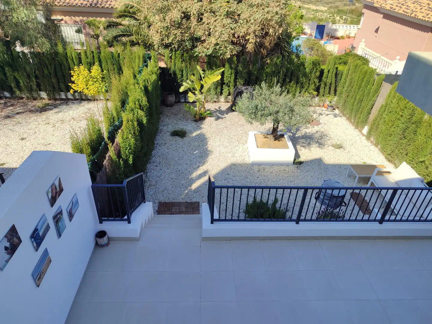 Terraza de Casa o chalet en venta en Busot con Aire acondicionado, Calefacción y Jardín privado