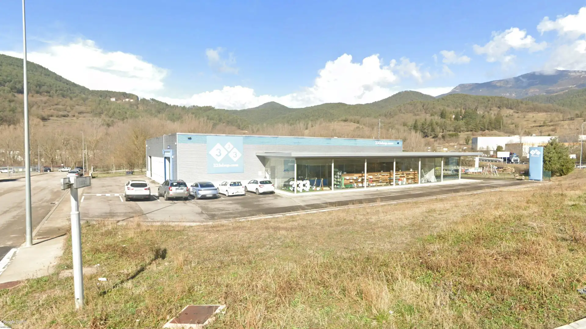 Exterior view of Industrial buildings for sale in Ripoll  with Alarm