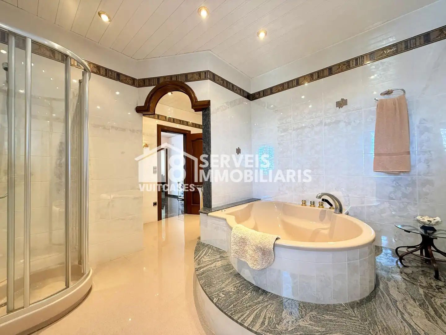 Baño de Casa o chalet en venta en Arenys de Mar con Calefacción, Jardín privado y Terraza