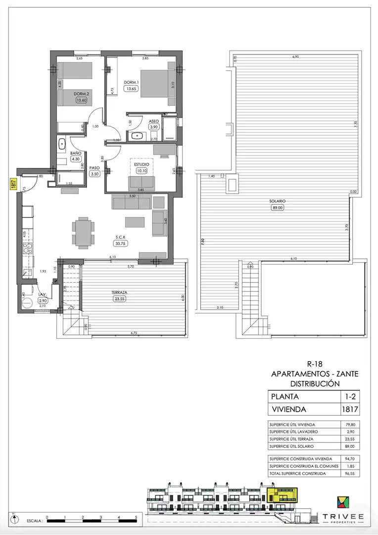 Flat for sale in Algorfa  with Air Conditioner, Heating and Terrace