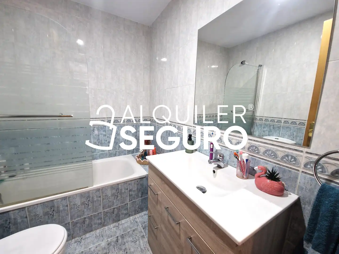 Badezimmer von Wohnung zur Miete in Humanes de Madrid mit Klimaanlage, Heizung und Terrasse