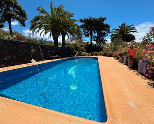 Swimming pool of House or chalet for sale in El Sauzal  with Heating, Private garden and Terrace