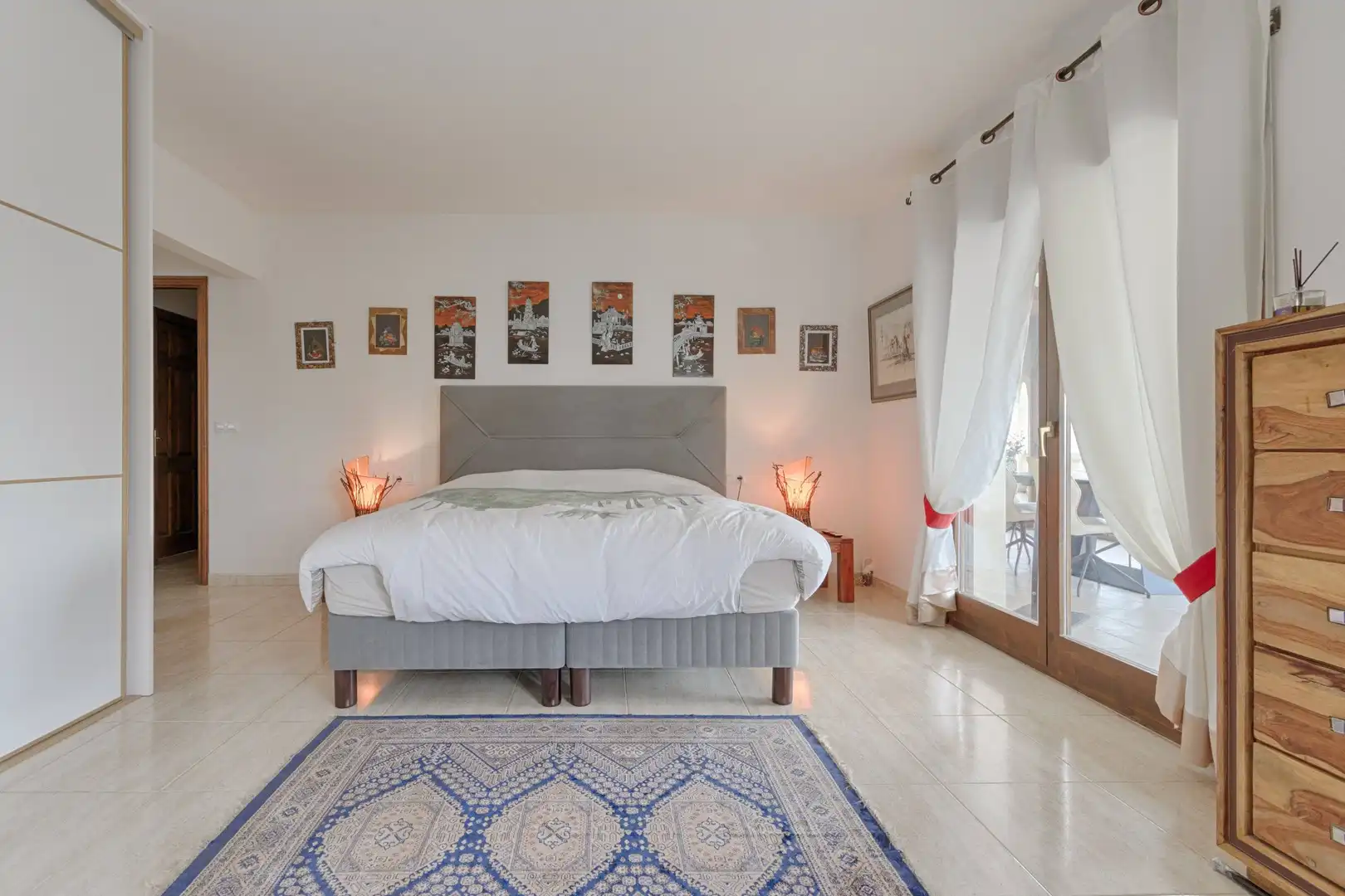 Bedroom of Houses for sale in Roses  with Private garden, Terrace and Swimming Pool