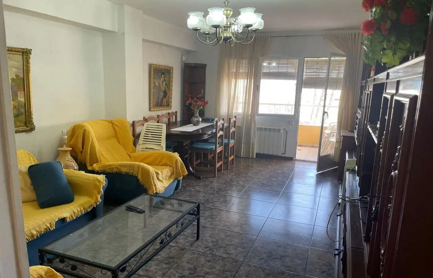Sala d'estar de Pis en venda en La Ràpita amb Calefacció i Terrassa