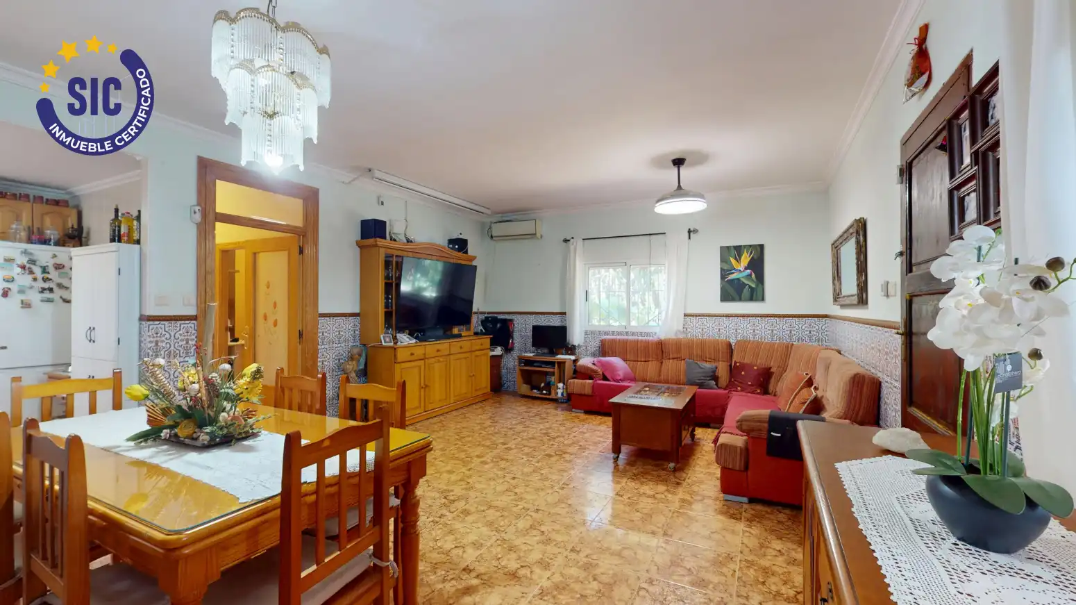Sala de estar de Casa o chalet en venta en Alfarb con Aire acondicionado, Calefacción y Jardín privado