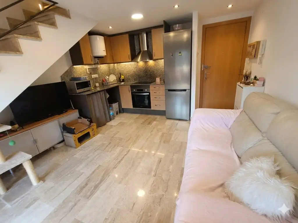 Cocina de Dúplex en venta en Rubí con Aire acondicionado, Calefacción y Terraza