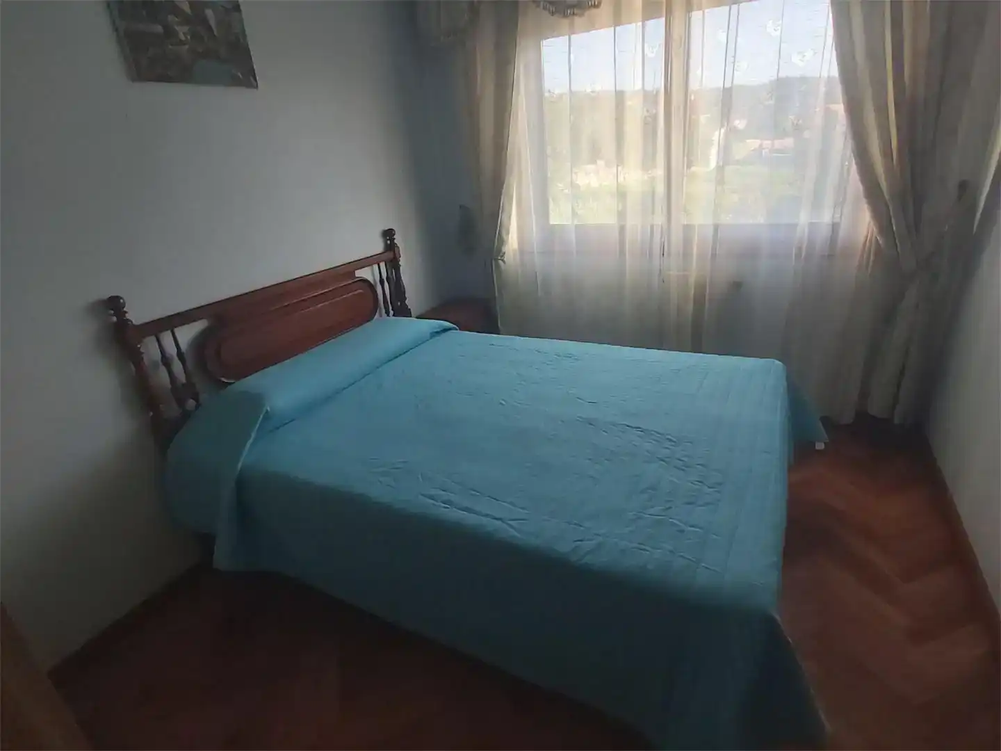 Bedroom of Flat for rent in Vigo   with Private garden, Furnished and Balcony