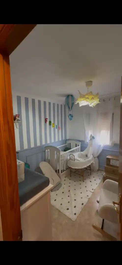 Bedroom of Flat for sale in Sevilla  with Air Conditioner and Terrace