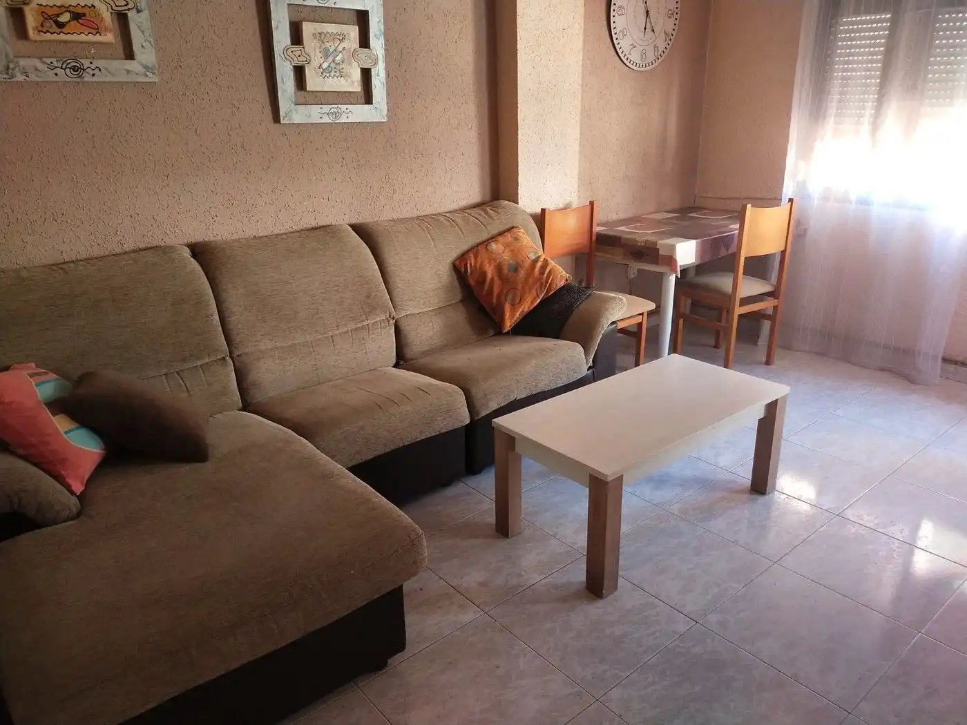 Sala de estar de Piso de alquiler en Tarragona con Amueblado, Horno y Lavadora