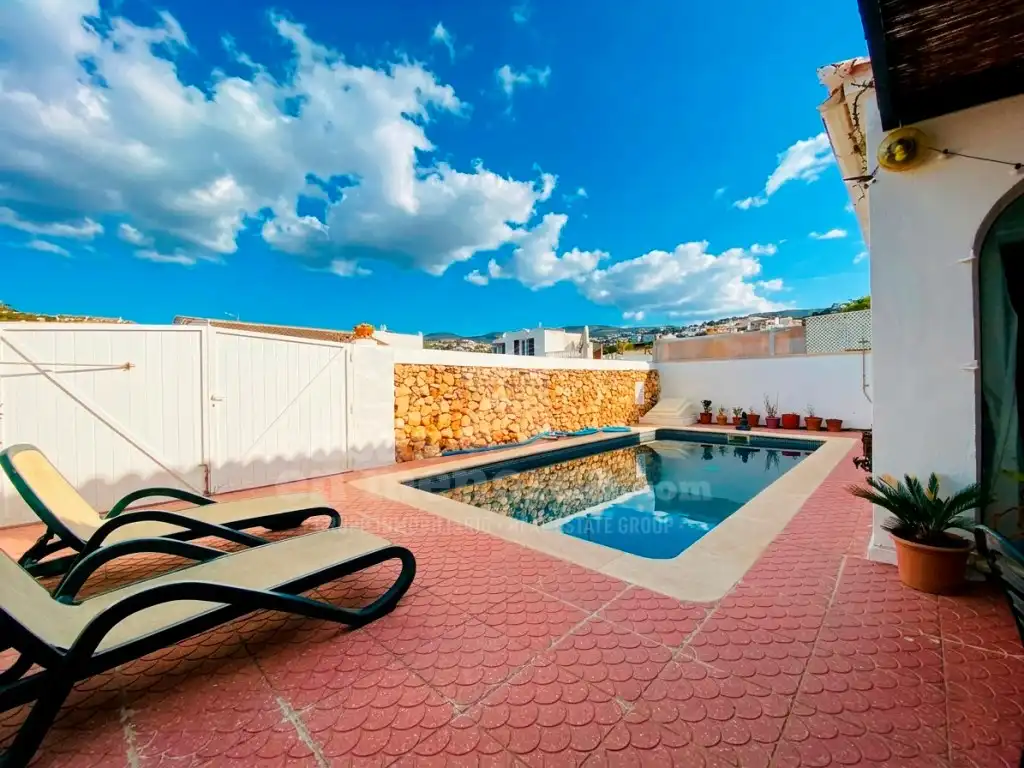 Piscina de Casa o xalet en venda en Ciutadella de Menorca amb Aire condicionat, Jardí privat i Piscina