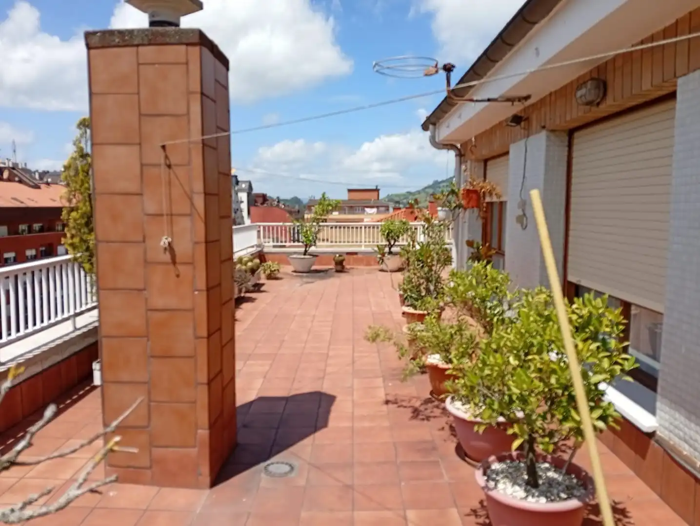 Terrace of Attic for sale in Oviedo   with Heating, Parquet flooring and Terrace