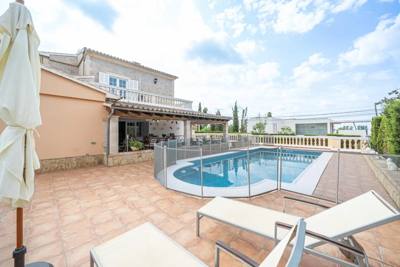 Piscina de Casa o xalet en venda en Marratxí amb Aire condicionat, Calefacció i Jardí privat