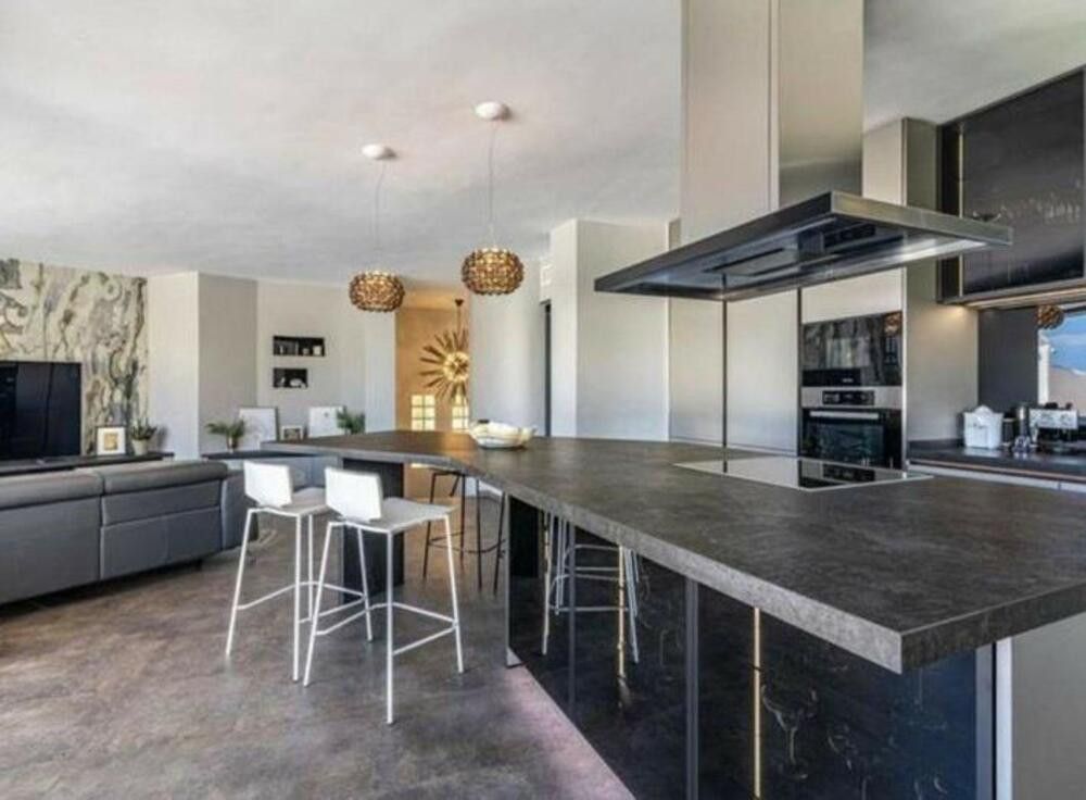 Kitchen of Apartment to rent in Marbella  with Air Conditioner, Terrace and Swimming Pool