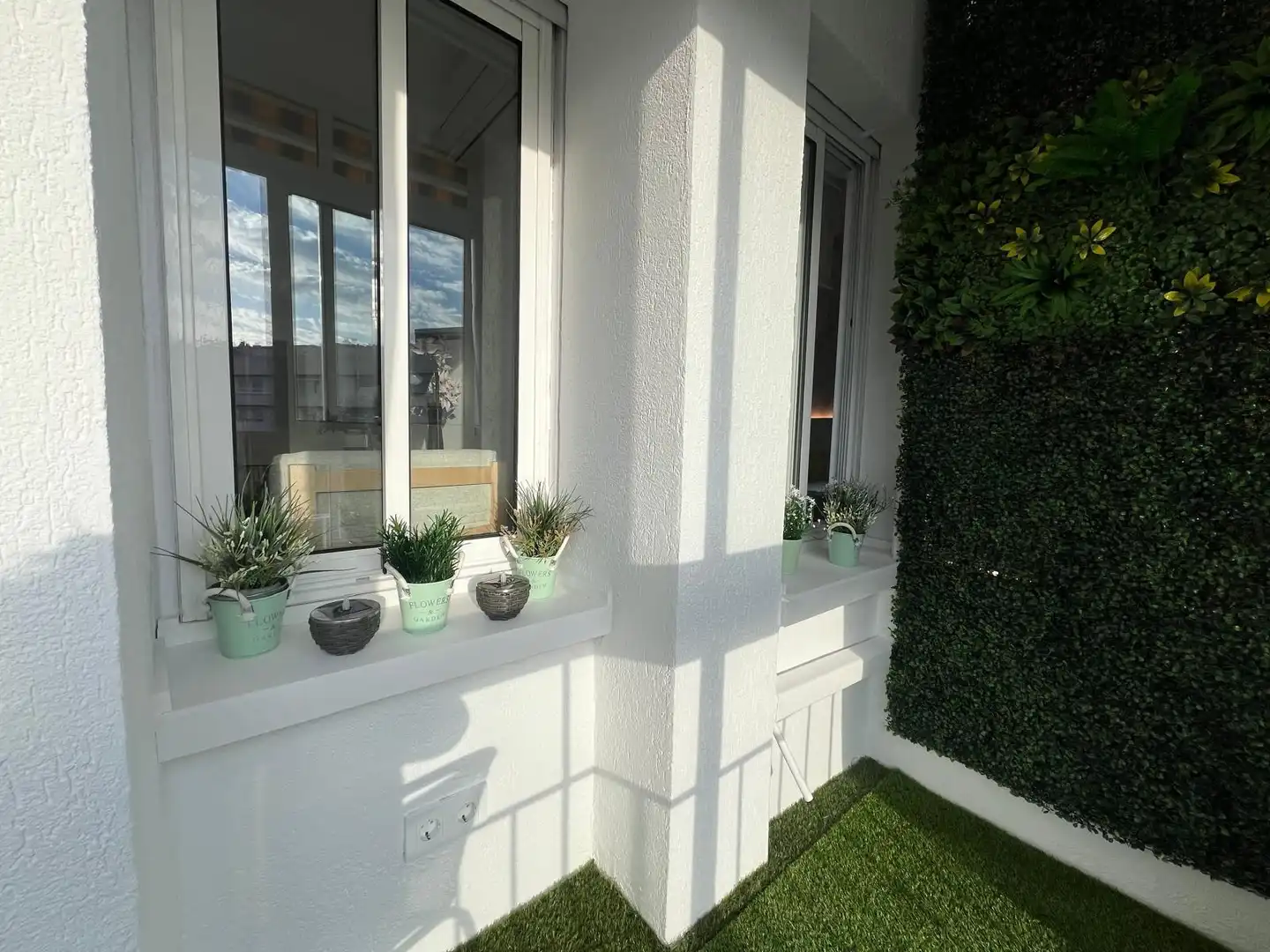 Terraza de Apartamento en venta en Parque de la Paloma