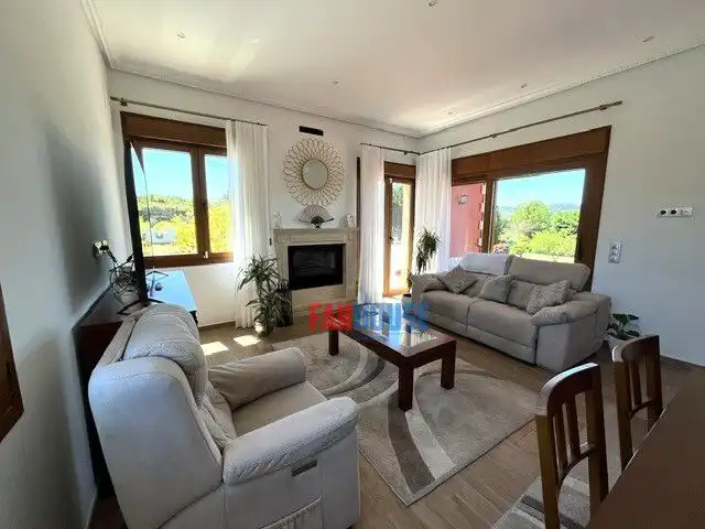 Sala de estar de Casa o chalet en venta en Gijón  con Calefacción, Terraza y Trastero