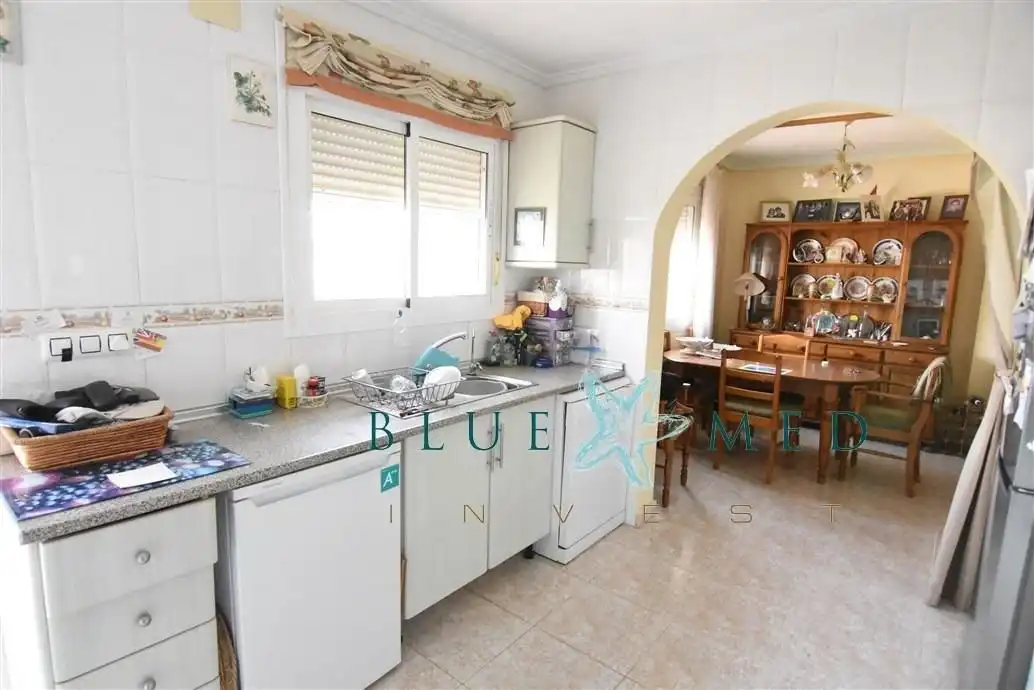 Cocina de Casa o chalet en venta en Mazarrón con Aire acondicionado, Jardín privado y Terraza
