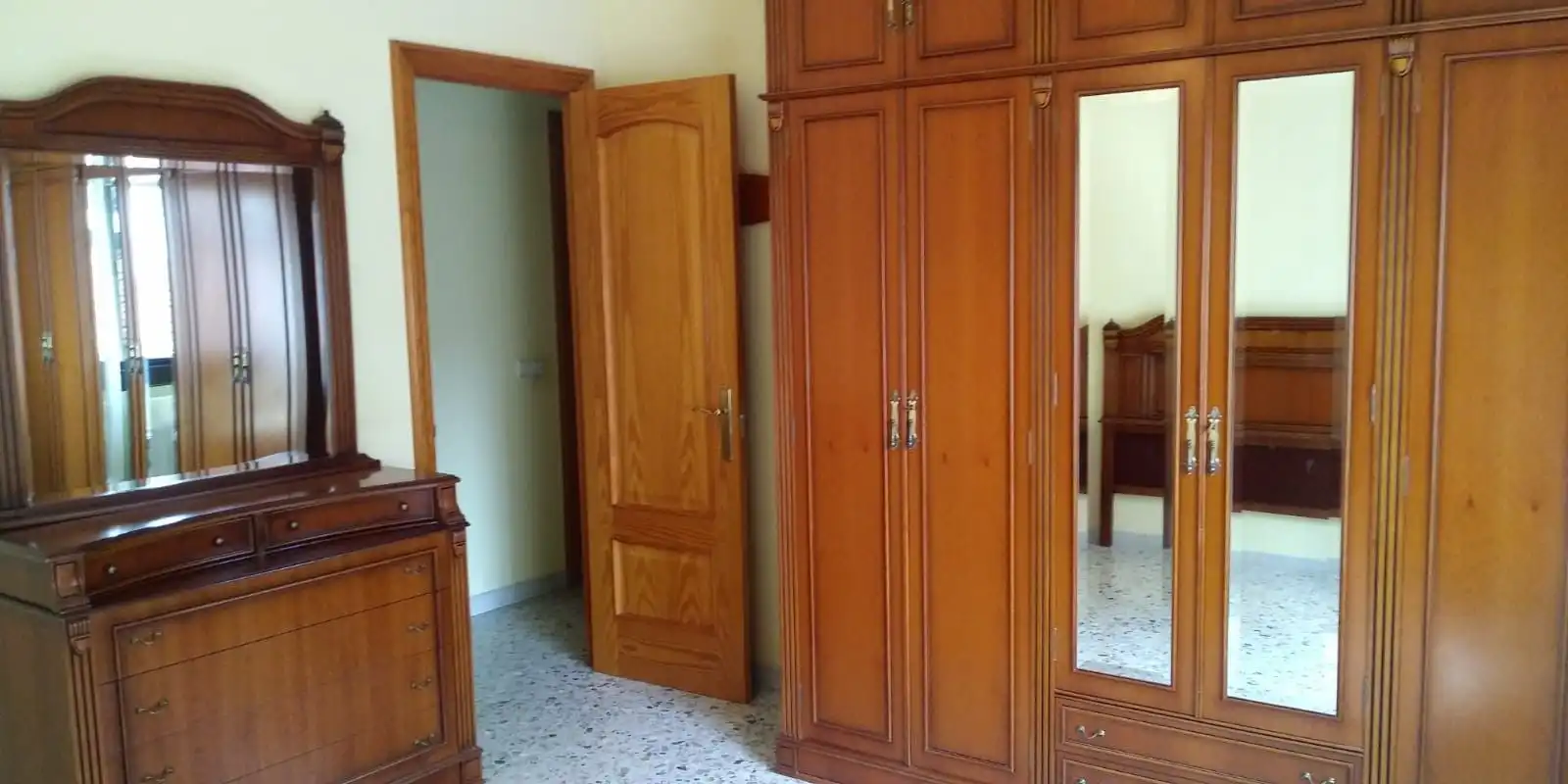 Schlafzimmer von Wohnung zum Verkauf in Vinaixa mit Klimaanlage und Möbliert