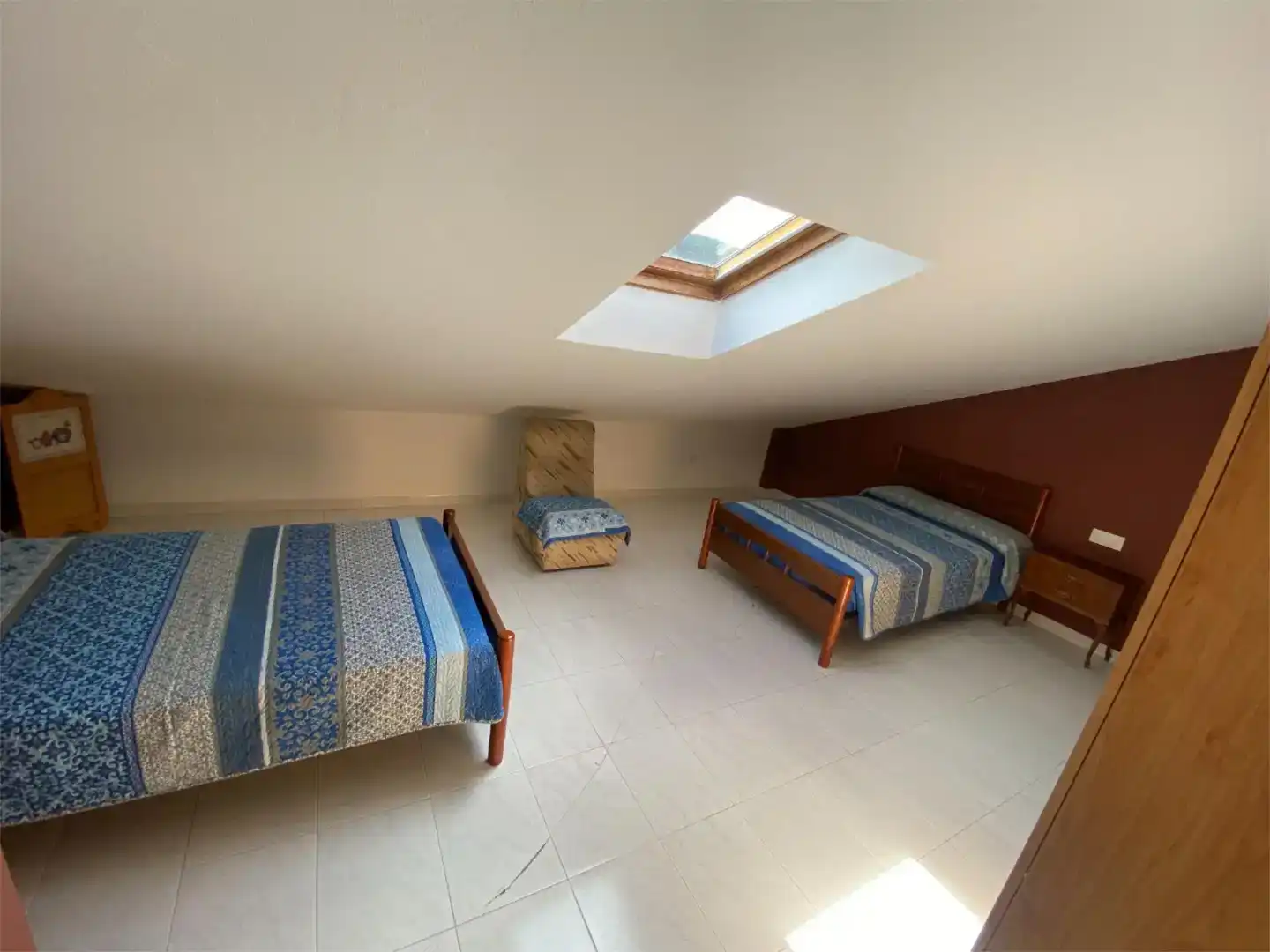 Schlafzimmer von Wohnung zur Miete in Mondoñedo mit Möbliert und Balkon