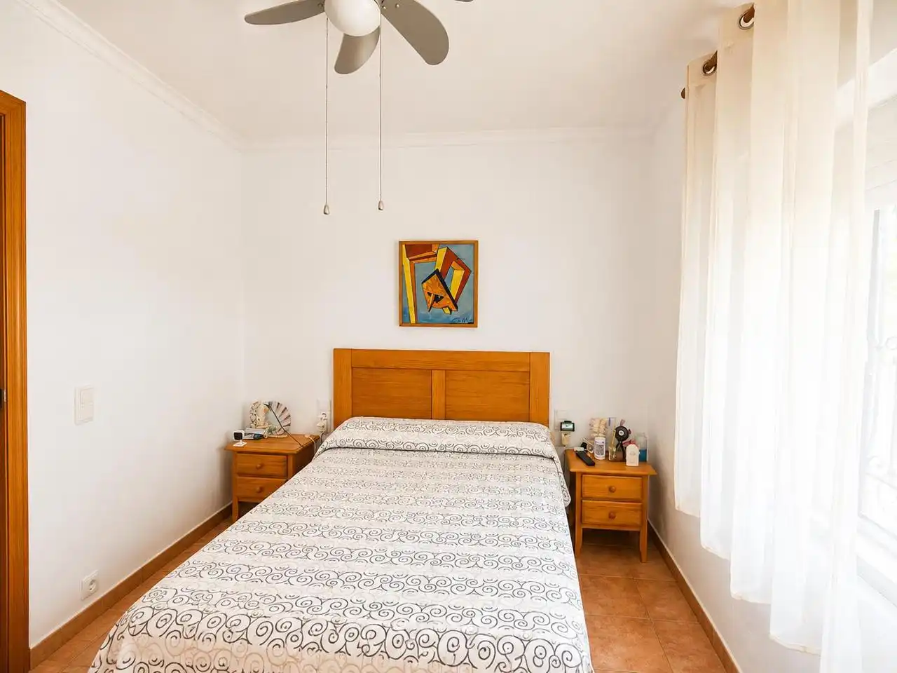 Bedroom of Houses for sale in Oliva  with Air Conditioner, Private garden and Terrace