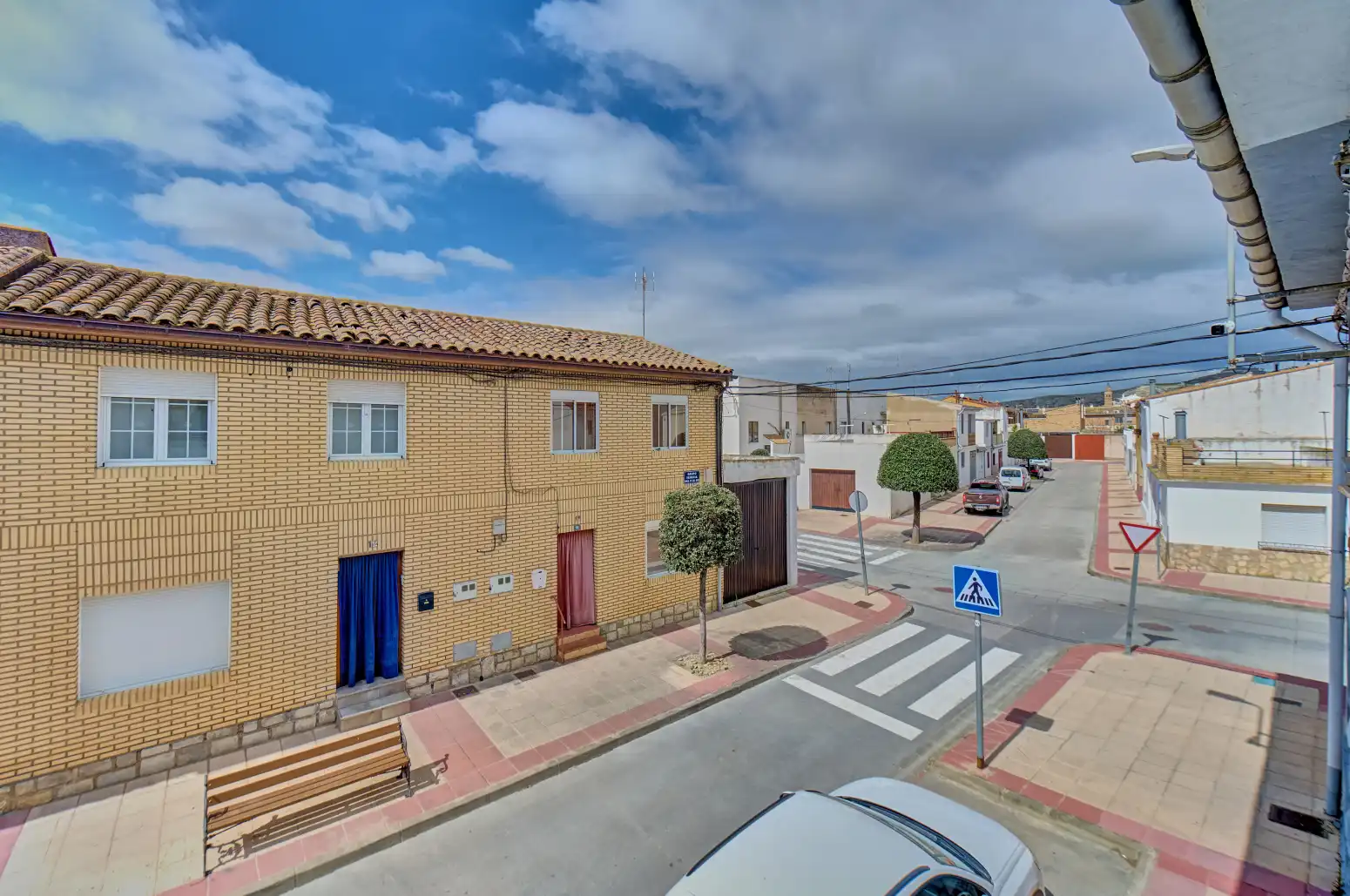 Vista exterior de Casa adosada en venta en Arguedas con Calefacción, Jardín privado y Terraza