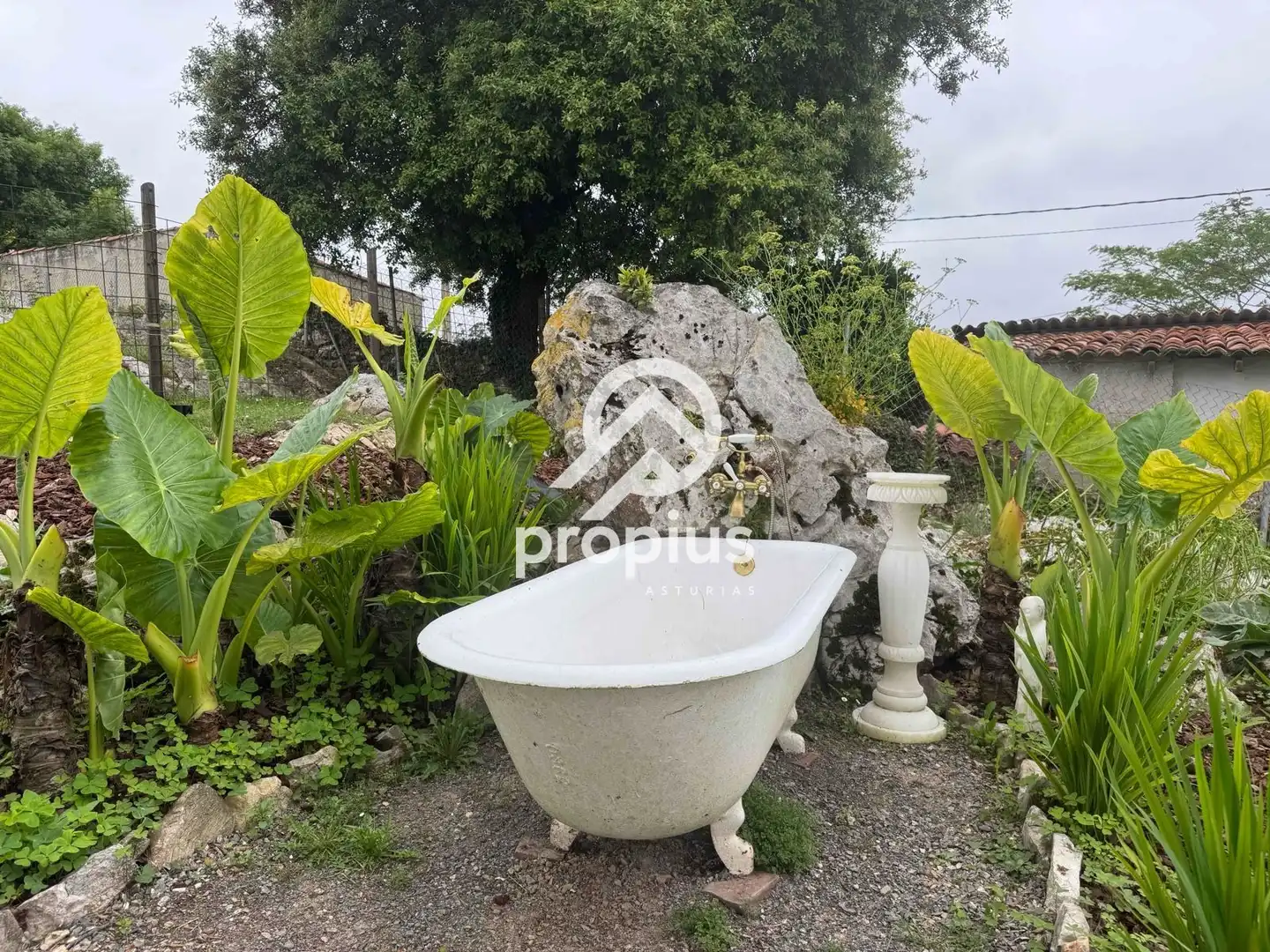 Jardín de Casa o chalet en venta en Ribadesella con Calefacción, Jardín privado y Terraza