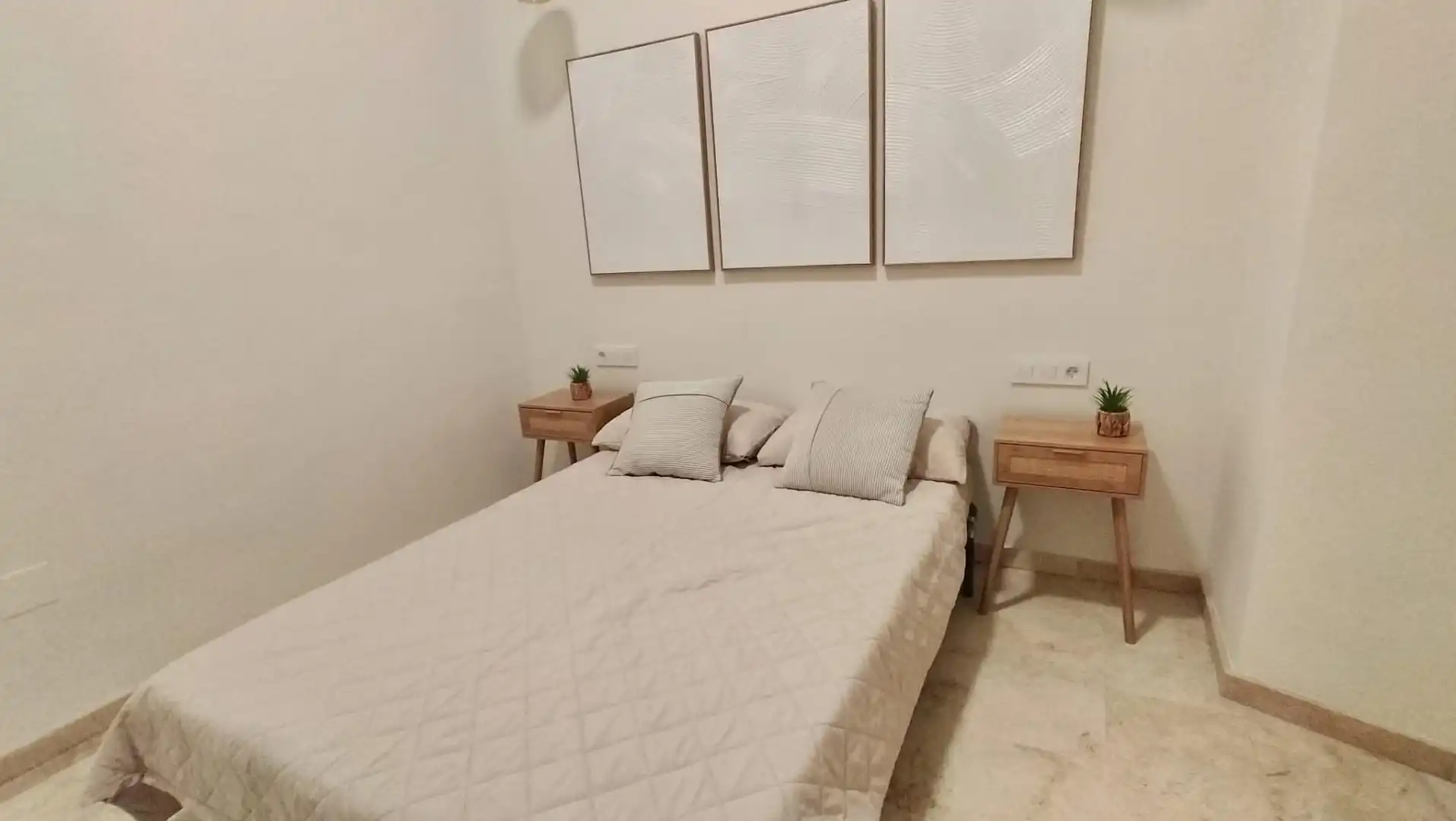 Bedroom of Flat for sale in Málaga  with Terrace and Balcony