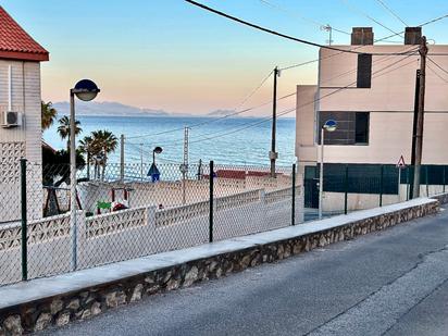 Exterior view of Single-family semi-detached for sale in Alicante / Alacant  with Heating, Private garden and Terrace