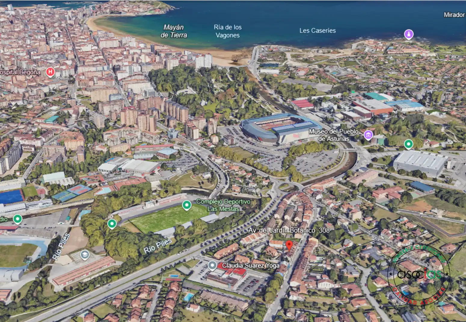 Vista exterior de Piso en venta en Gijón  con Calefacción, Terraza y Trastero