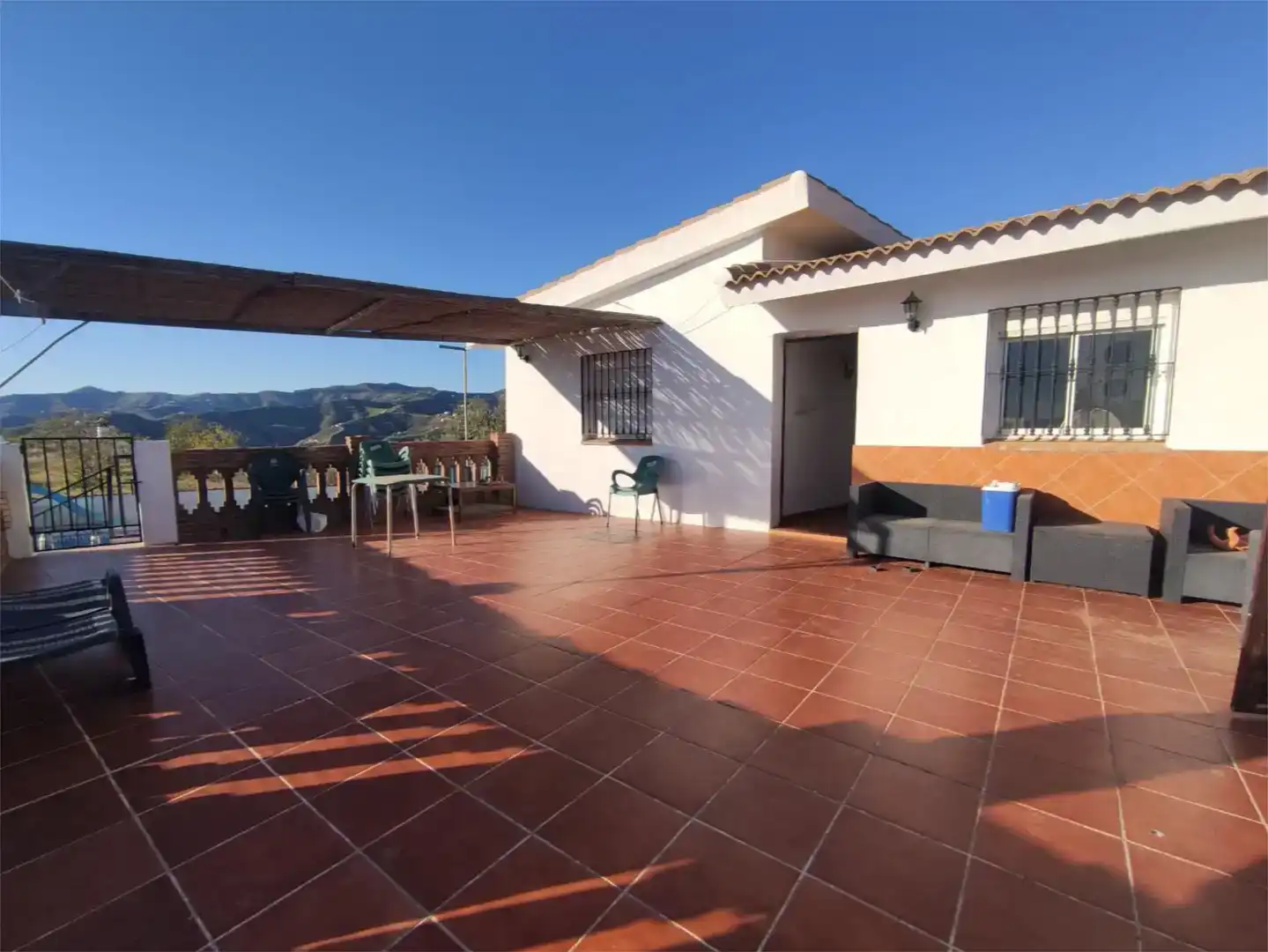 Terraza de Piso en venta en Almáchar con Aire acondicionado, Jardín privado y Piscina