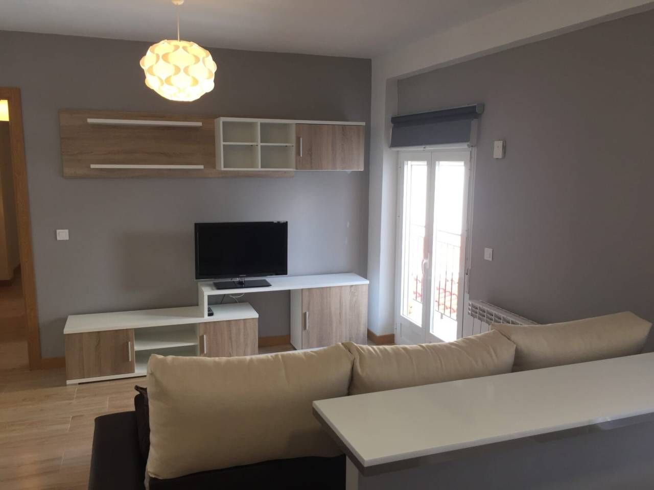 Sala d'estar de Pis en venda en Getafe amb Terrassa i Moblat