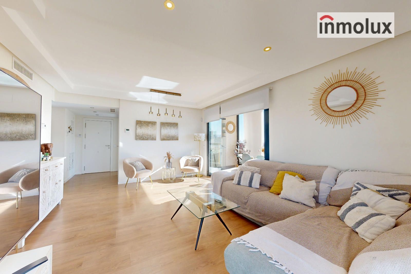 Sala de estar de Piso en venta en Alicante / Alacant con Aire acondicionado, Calefacción y Terraza