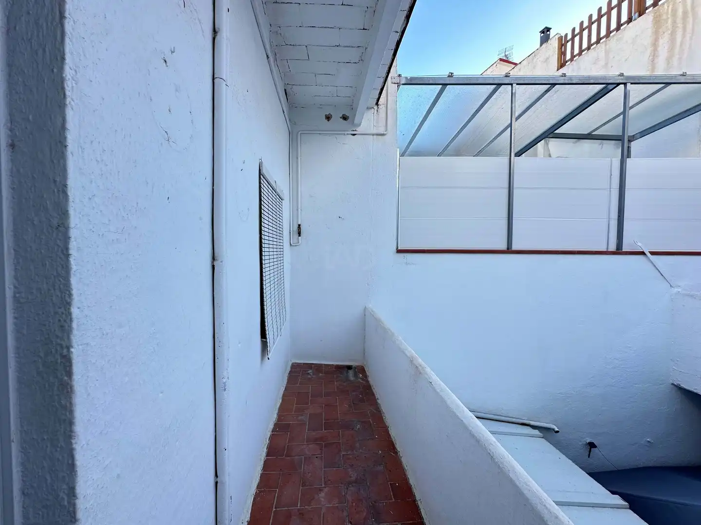 Terrasse von Einfamilien-Reihenhaus zum Verkauf in Mataró mit Heizung und Terrasse