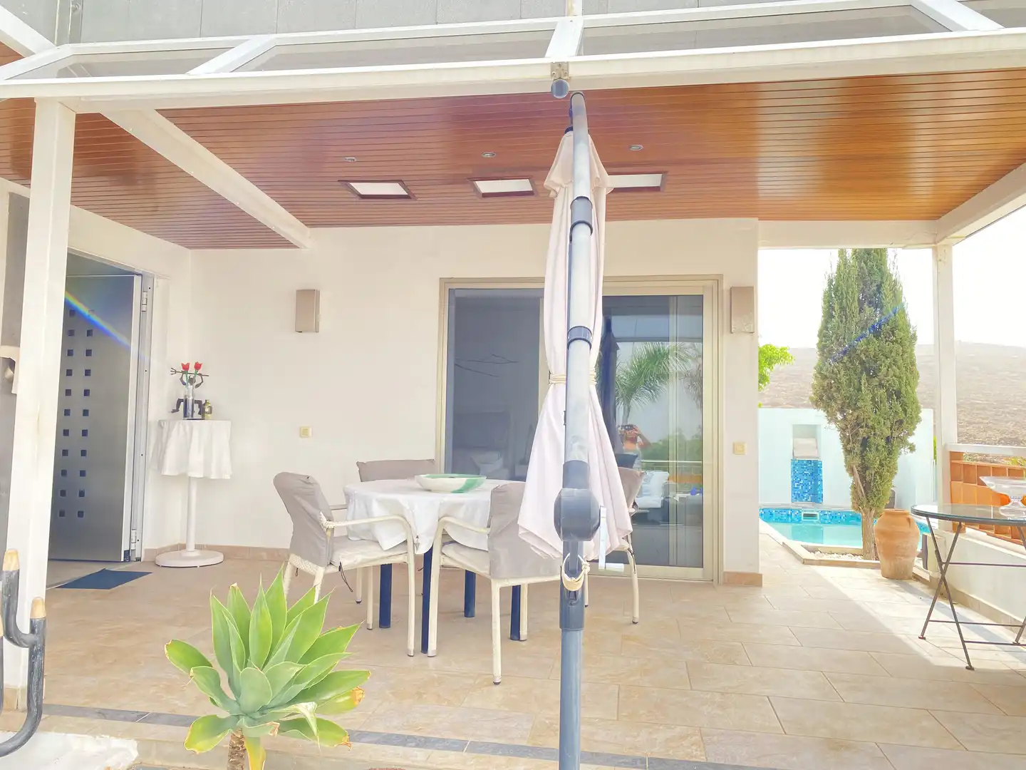 Terrassa de Casa o xalet en venda en Yaiza amb Jardí privat, Terrassa i Piscina