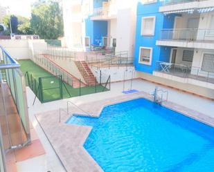 Swimming pool of Flat to rent in Roquetas de Mar  with Air Conditioner, Terrace and Furnished