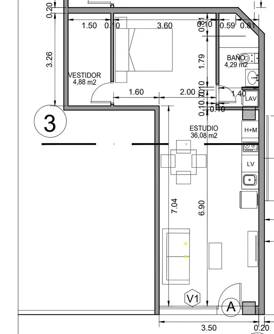 Studio zur Miete in Calle ALCALDE JUAN BARRIONUEVO, imagen 12