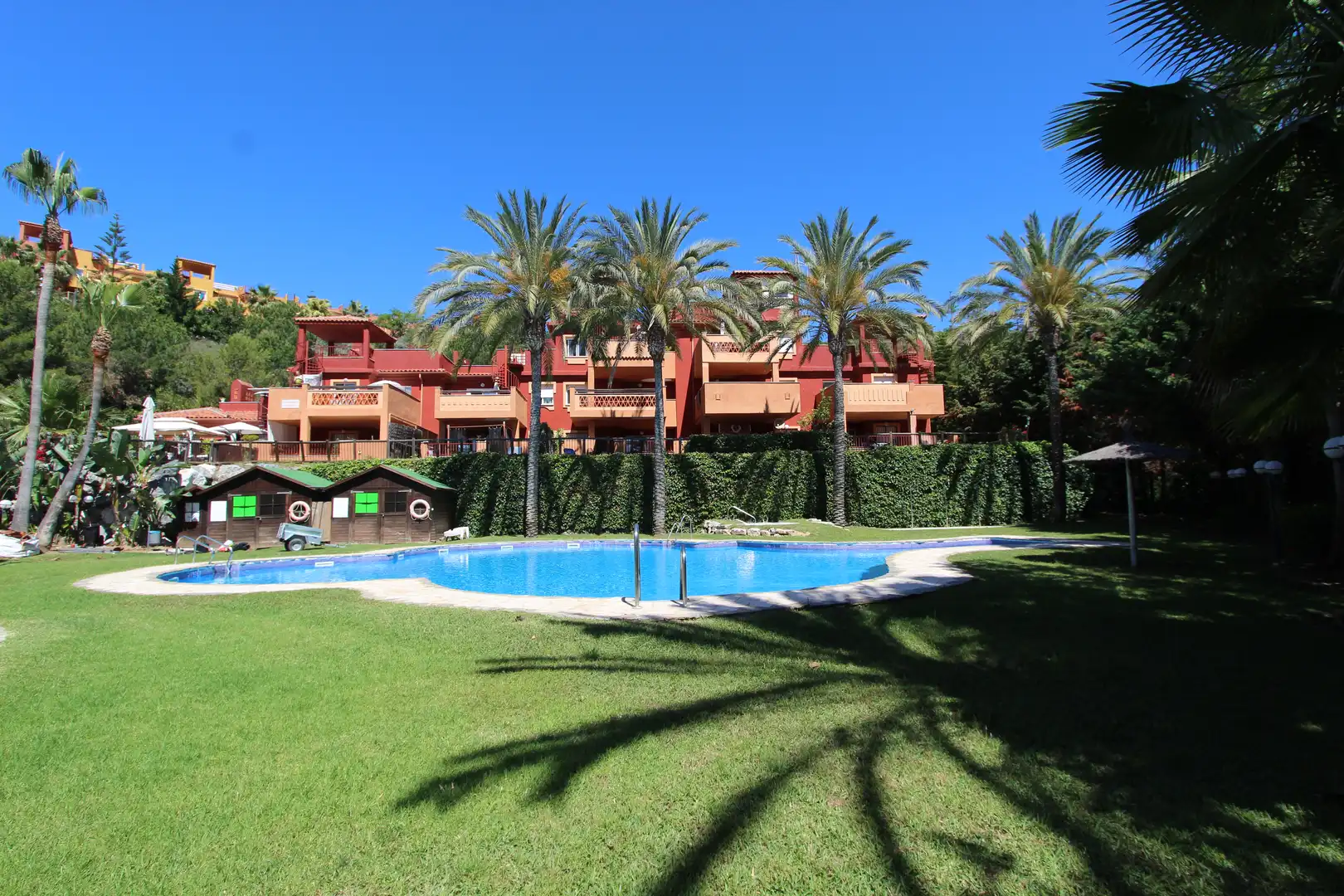 Garden of Flat for sale in Marbella  with Storage room and Swimming Pool