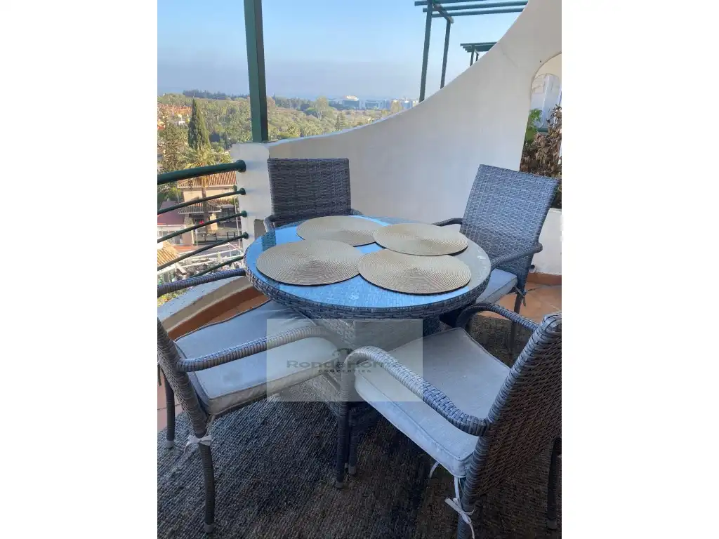 Terrace of Flat for rent in Marbella