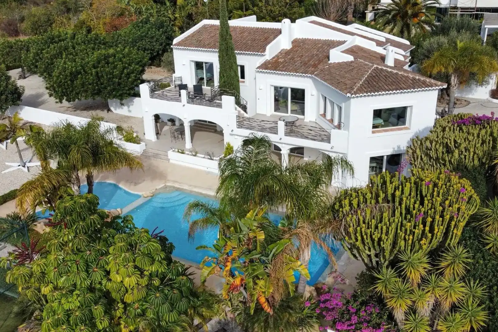 Vista exterior de Casa o xalet en venda en Jávea / Xàbia amb Calefacció, Jardí privat i Piscina