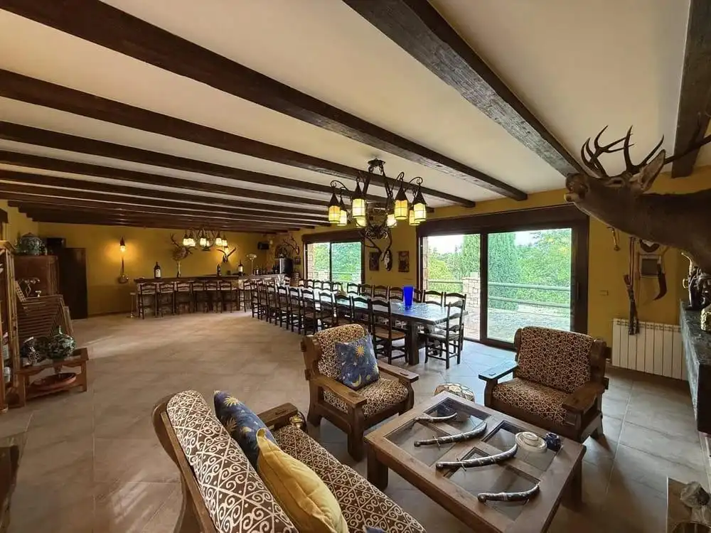 Comedor de Finca rústica en venta en Colomera con Calefacción, Terraza y Piscina