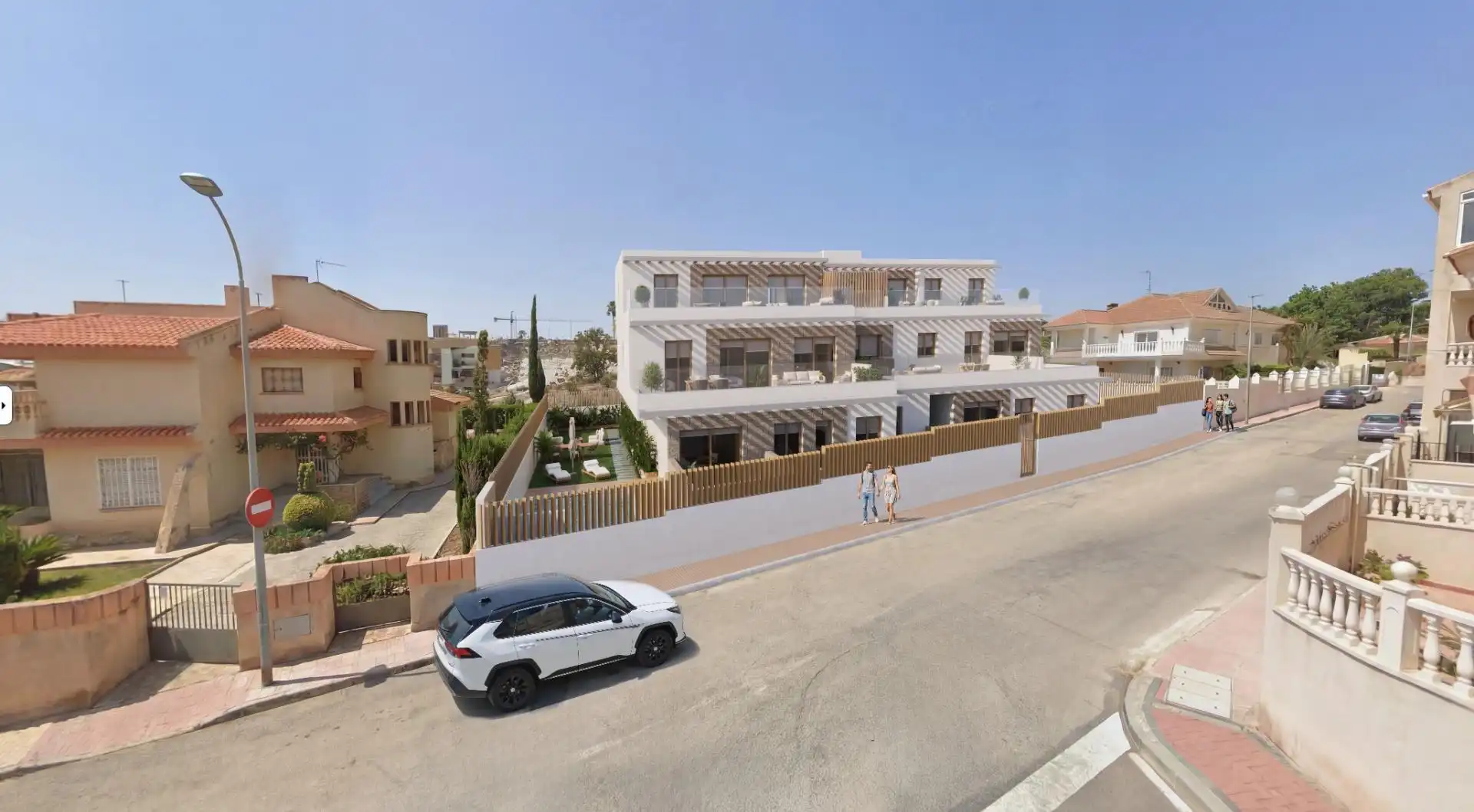 Vista exterior de Piso en venta en Águilas con Terraza, Trastero y Piscina comunitaria