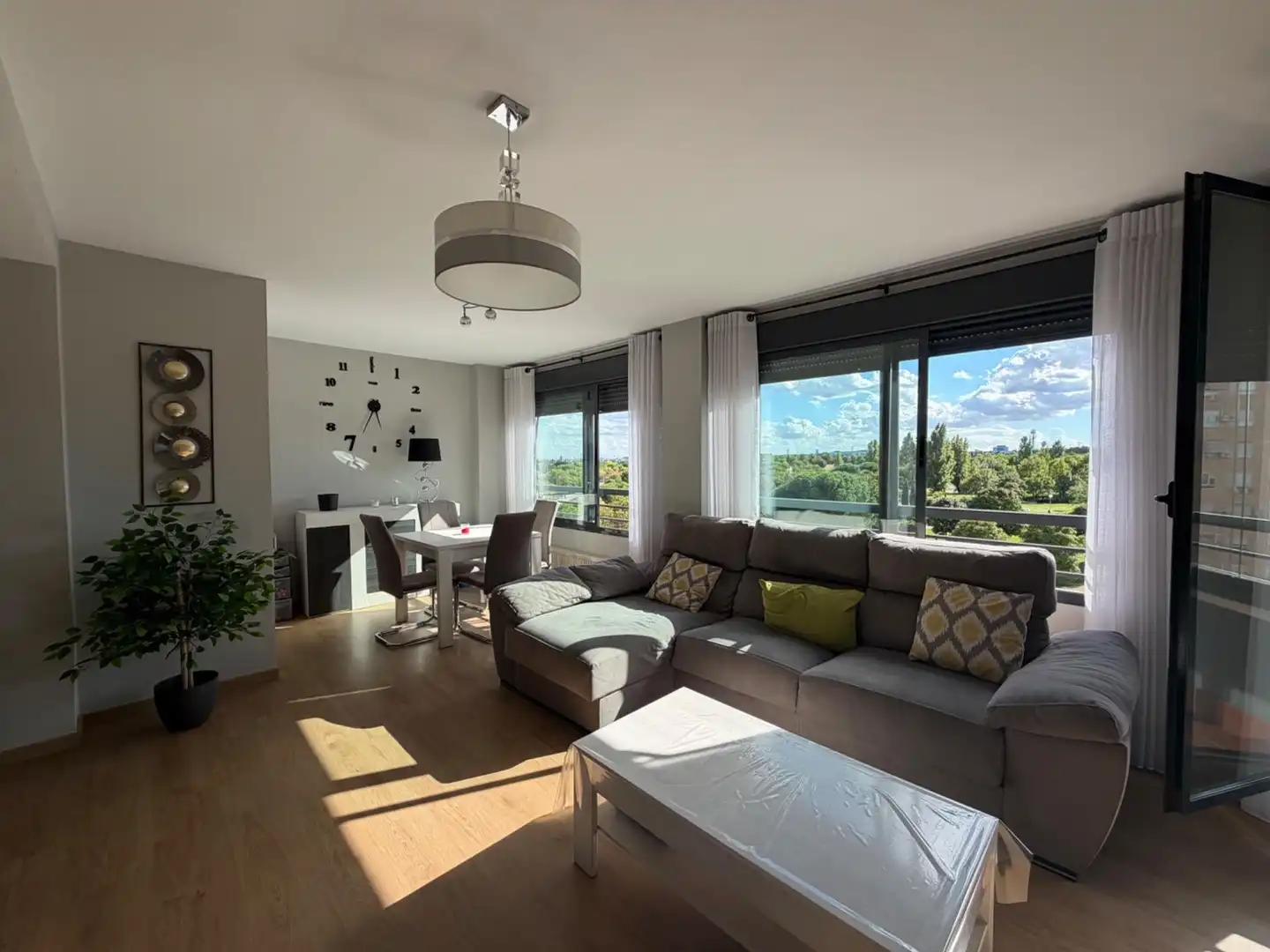 Sala de estar de Piso en venta en Madrid con Aire acondicionado, Calefacción y Parquet