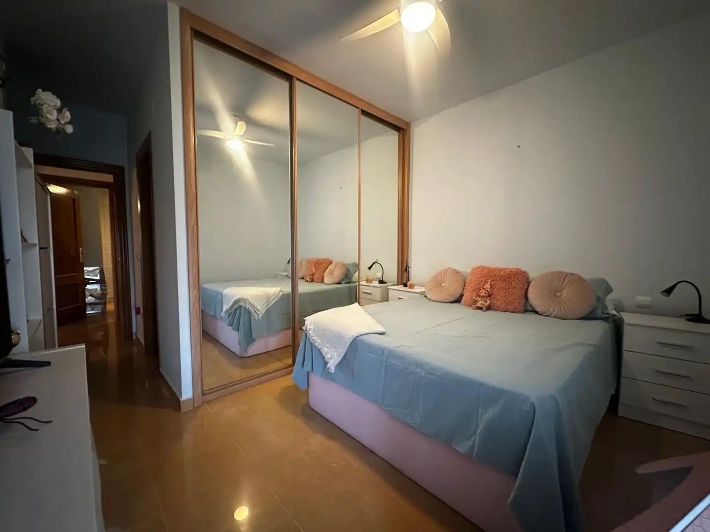 Schlafzimmer von Wohnung zum Verkauf in Pulpí mit Klimaanlage, Terrasse und Möbliert