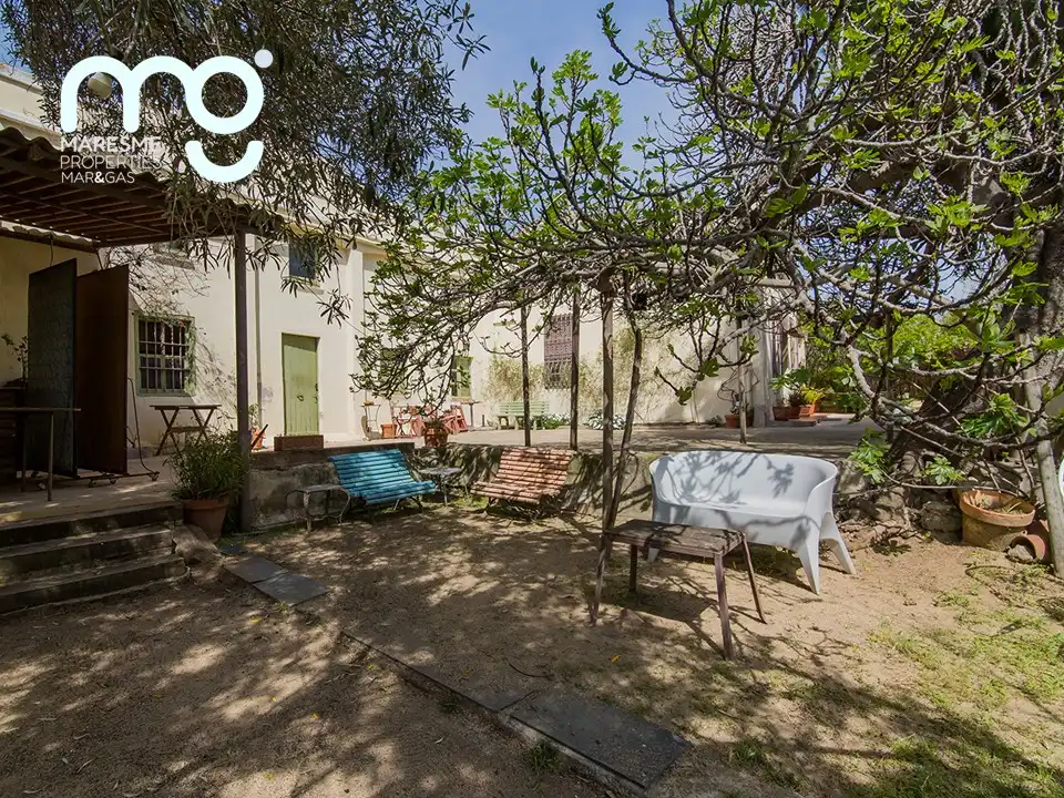 Terrasse von Country house zum Verkauf in Vilassar de Mar mit Heizung, Privatgarten und Schwimmbad