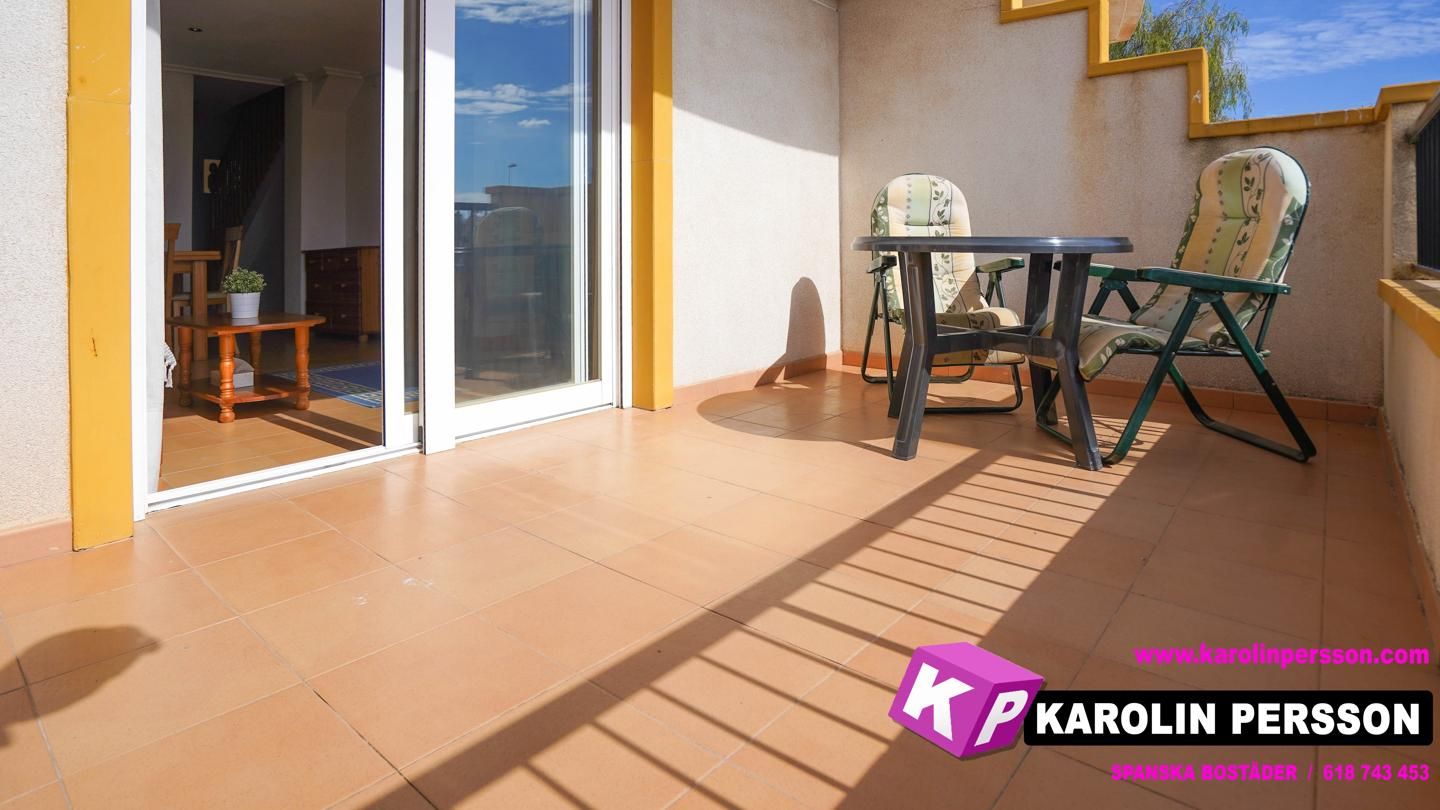 Balcony of Duplex for sale in Santa Pola  with Terrace, Swimming Pool and Furnished