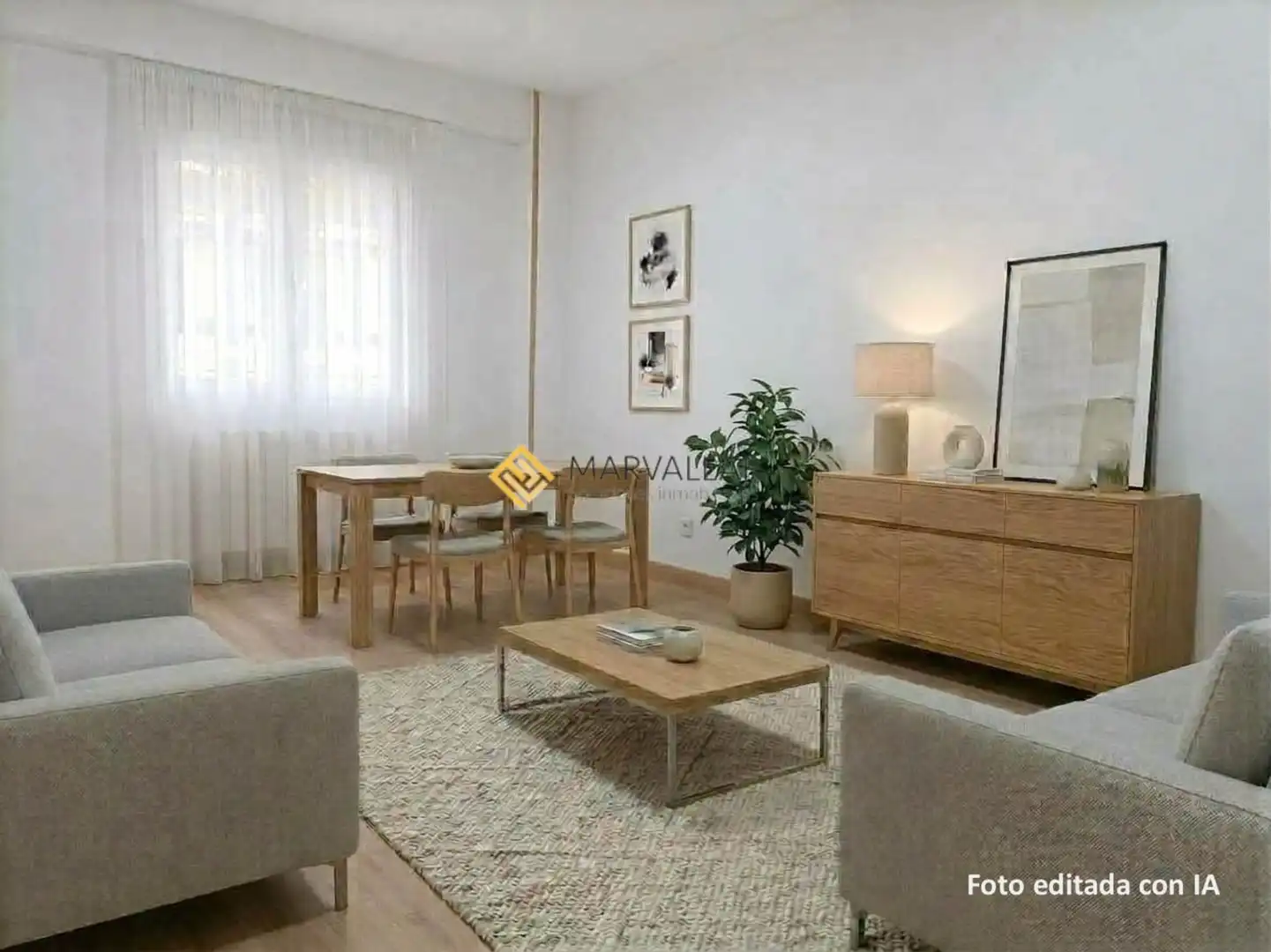 Sala d'estar de Pis en venda en Centro