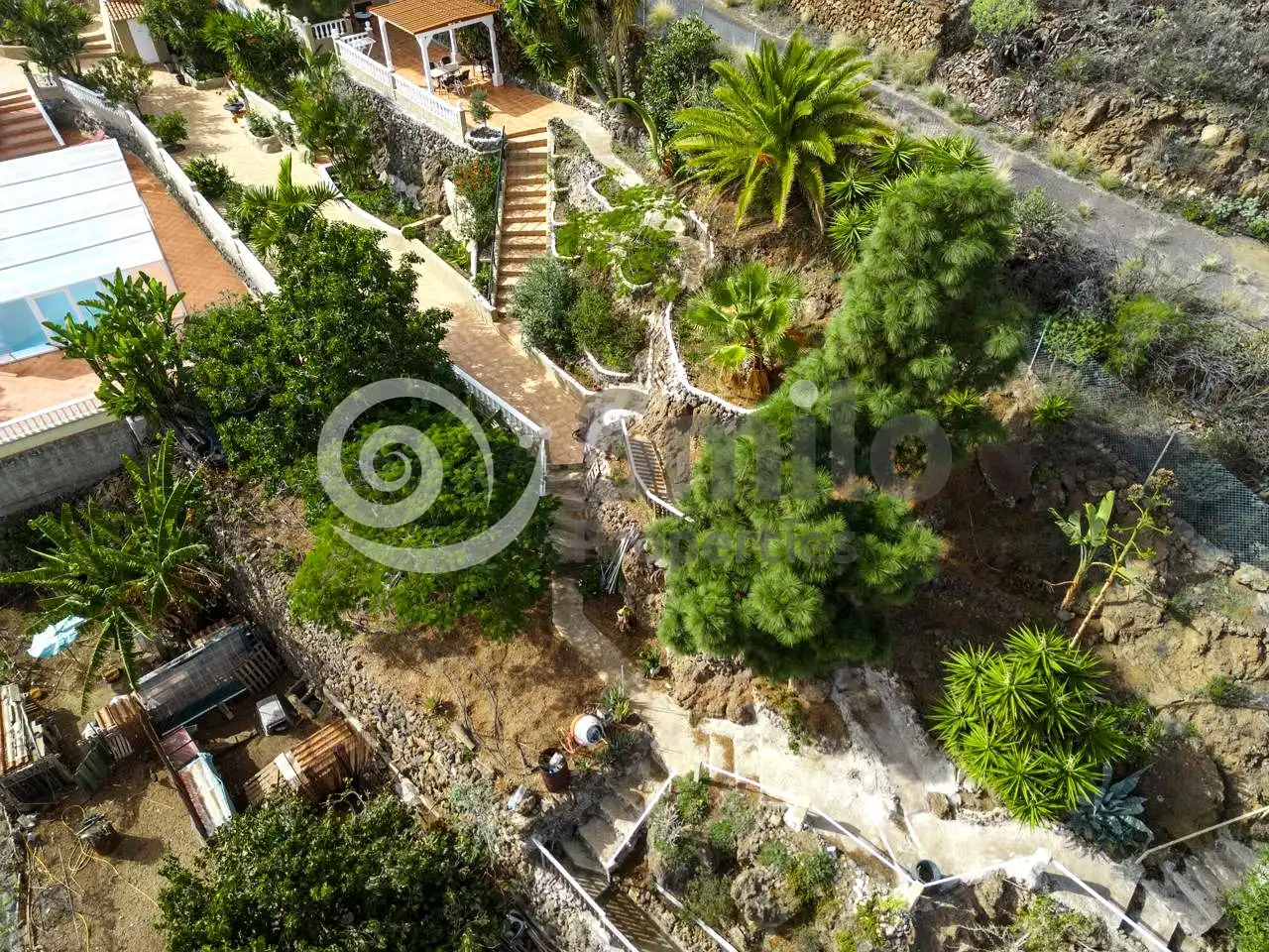 Jardín de Casa o chalet en venta en Candelaria con Aire acondicionado, Jardín privado y Terraza