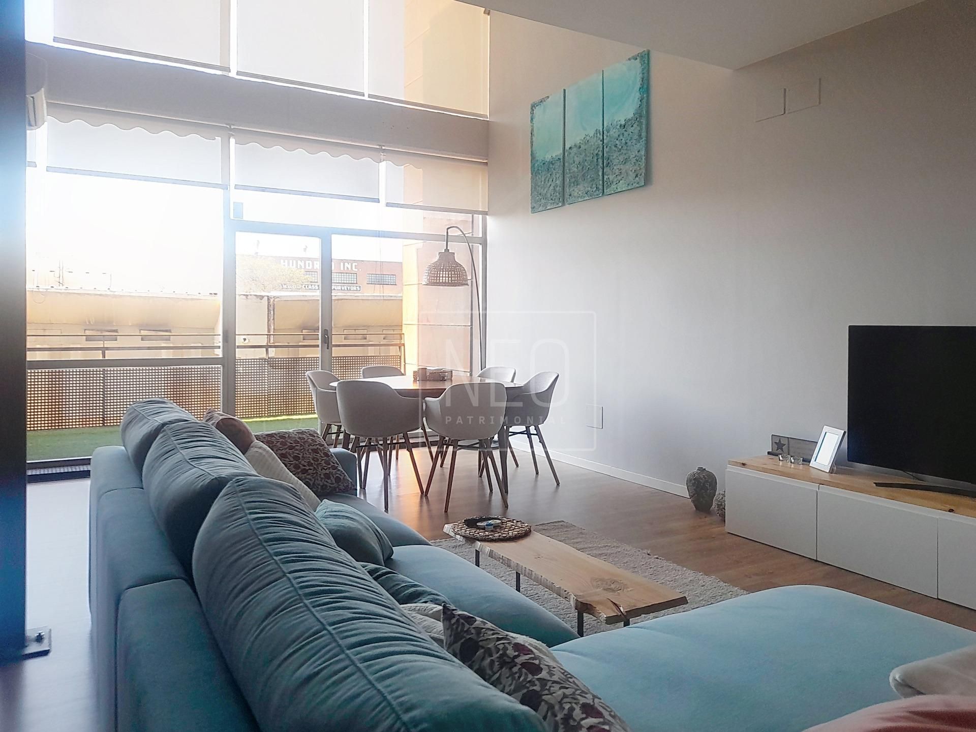 Living room of Loft for sale in Alcobendas  with Air Conditioner, Heating and Terrace