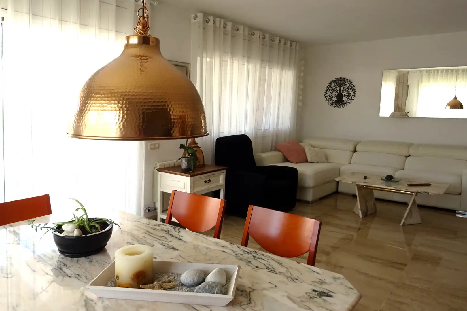 Living room of Detached homes for sale in Sant Quirze del Vallès  with Heating, Private garden and Parquet flooring