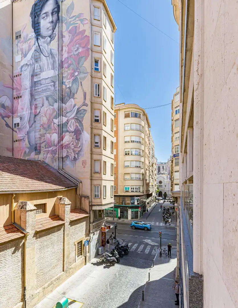 Exterior view of Flat for sale in Murcia  with Air Conditioner and Heating